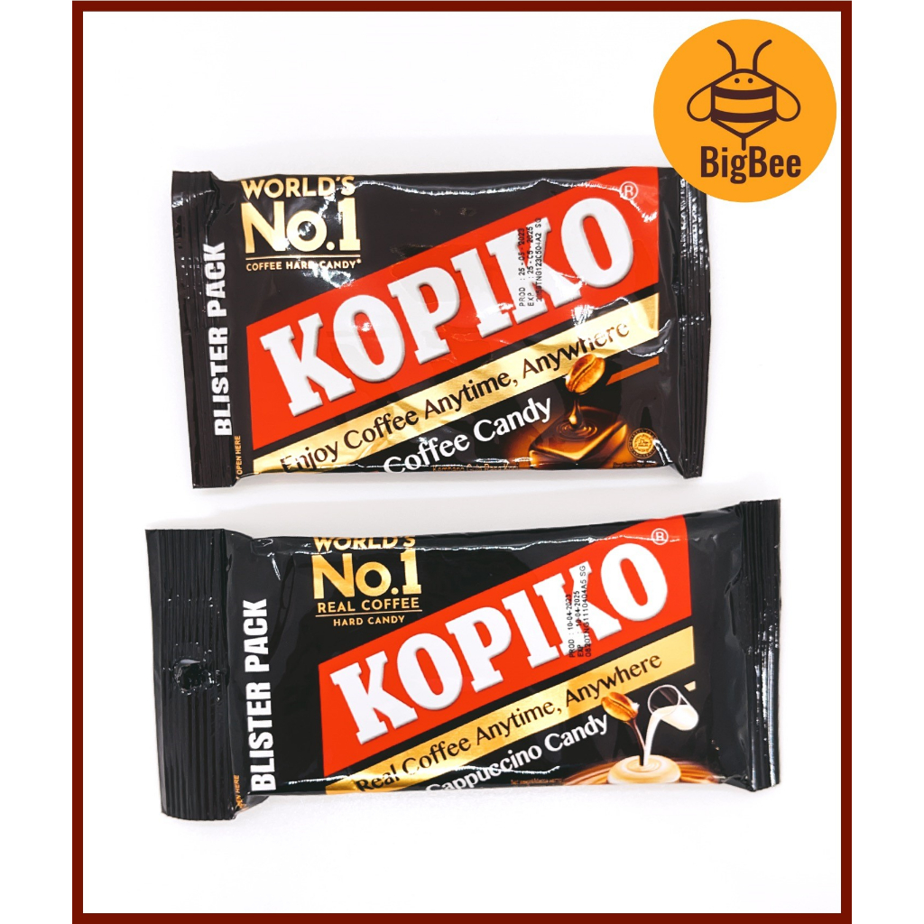 Kopiko Coffee Candy Blister Pack - 1 Box (24 packs)