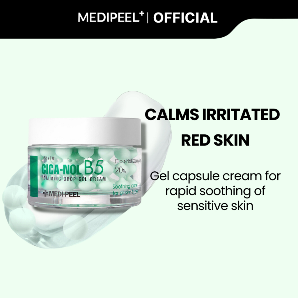 MEDIPEEL Acne Scars Phyto CicaNol B5 AHA BHA Calming Drop Gel Cream 50g