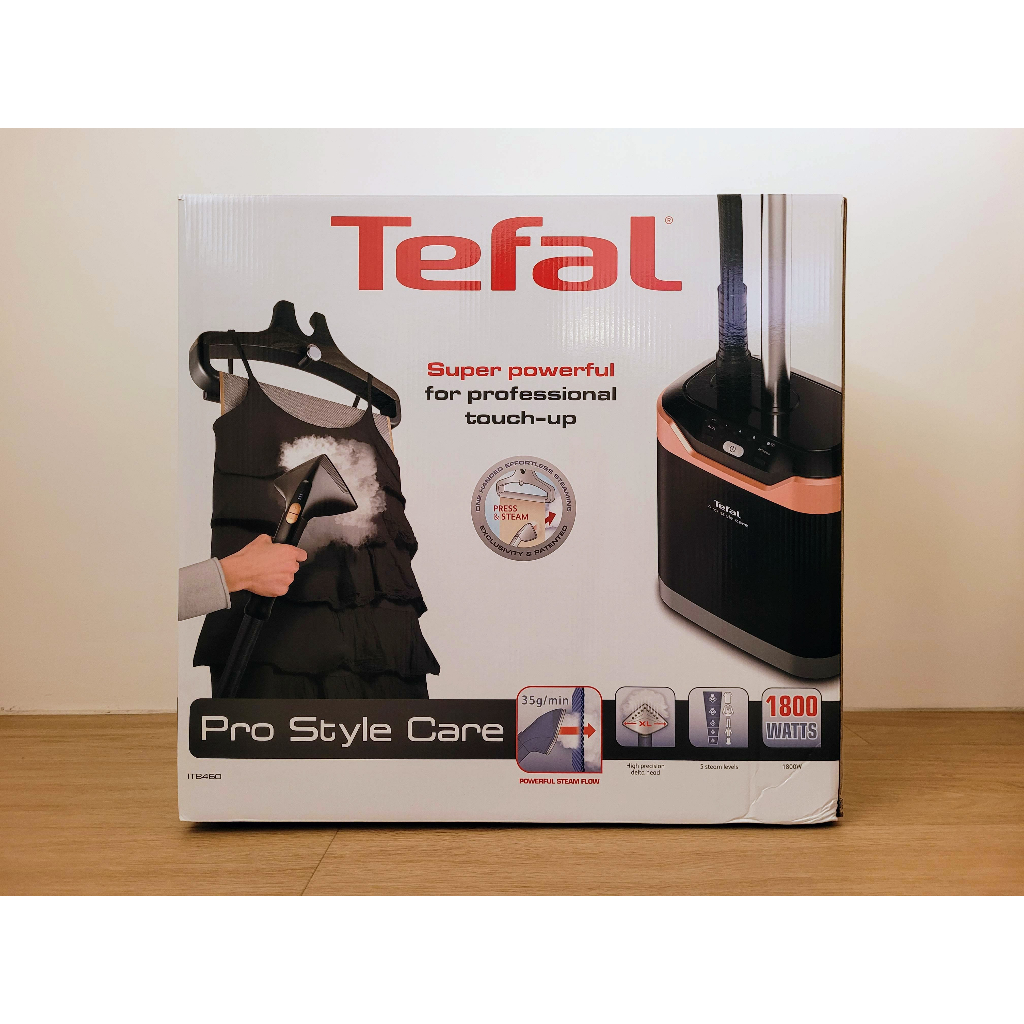 Tefal Clothes Garment Steamer IT8460 Pro (Tefal SG Warranty) Shopee