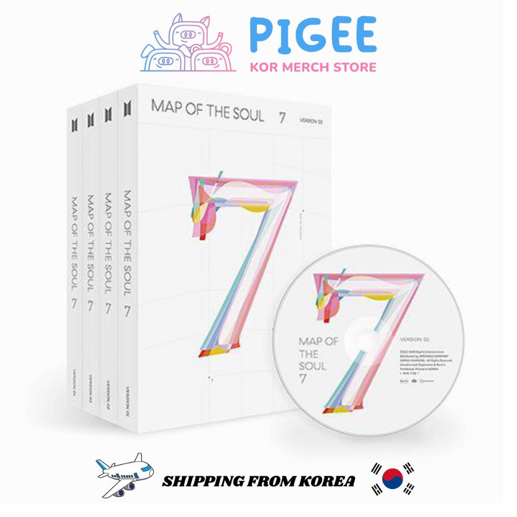 BTS - MAP OF THE SOUL : 7 [4TH ALBUM] | Shopee Singapore