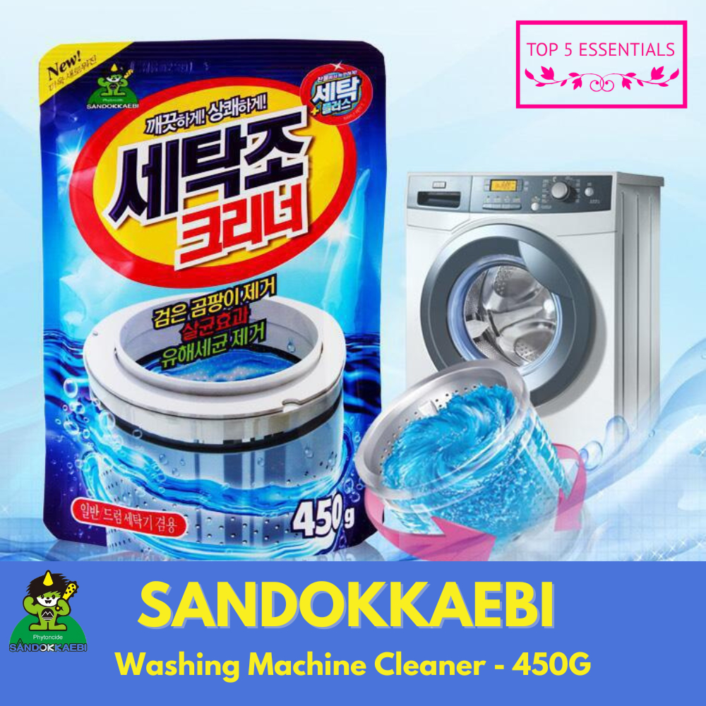 [SG]SANDOKKAEBI Washing Machine Cleaner 450g Shopee Singapore