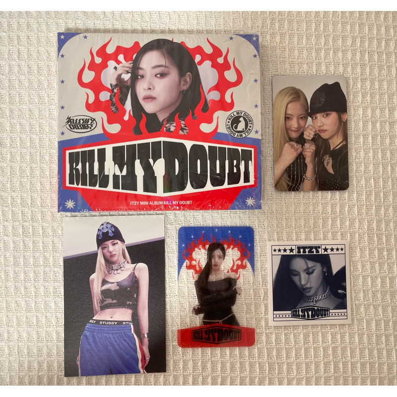 Itzy Kill My Doubt KMD Digipack Unsealed album set / Photocard PC