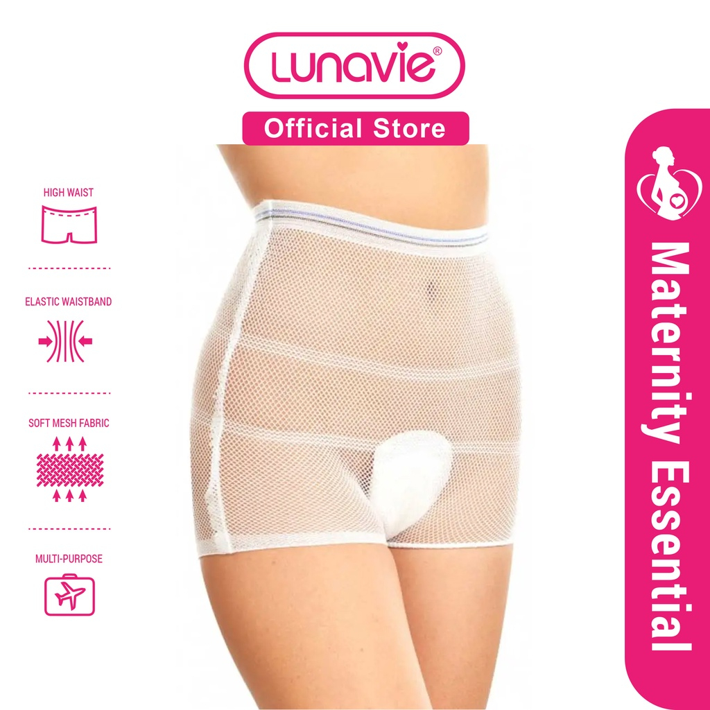Lunavie Disposable Maternity Panties (5 Pcs/Pack) Shopee Singapore