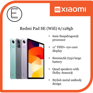 Redmi Pad SE 11inch 90Hz High Swipe 2K HD 6G+128GB Entertainment  Audiovisual Office Learning Tablet PC Xiaomi Tablet