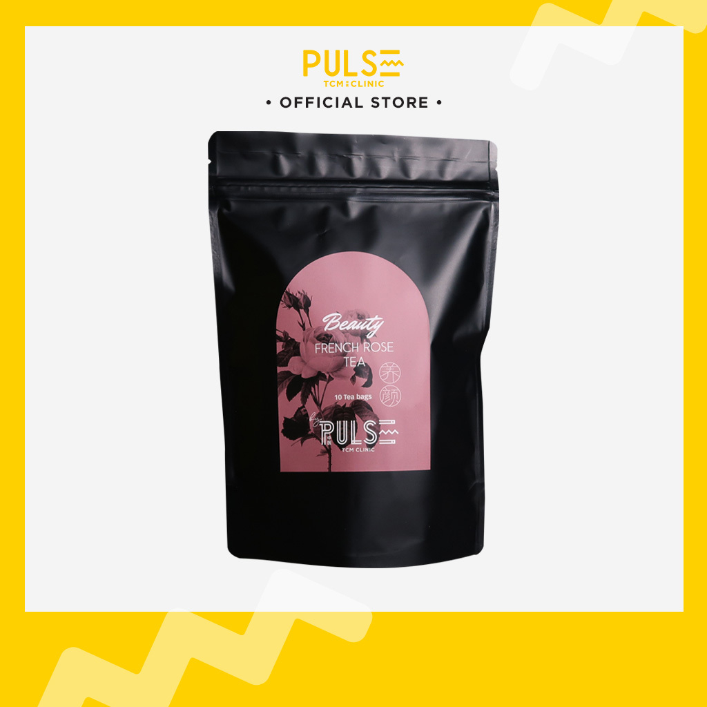 PULSE TCM Beauty Tea 10s | Rose herbal blend to improve complexion ...
