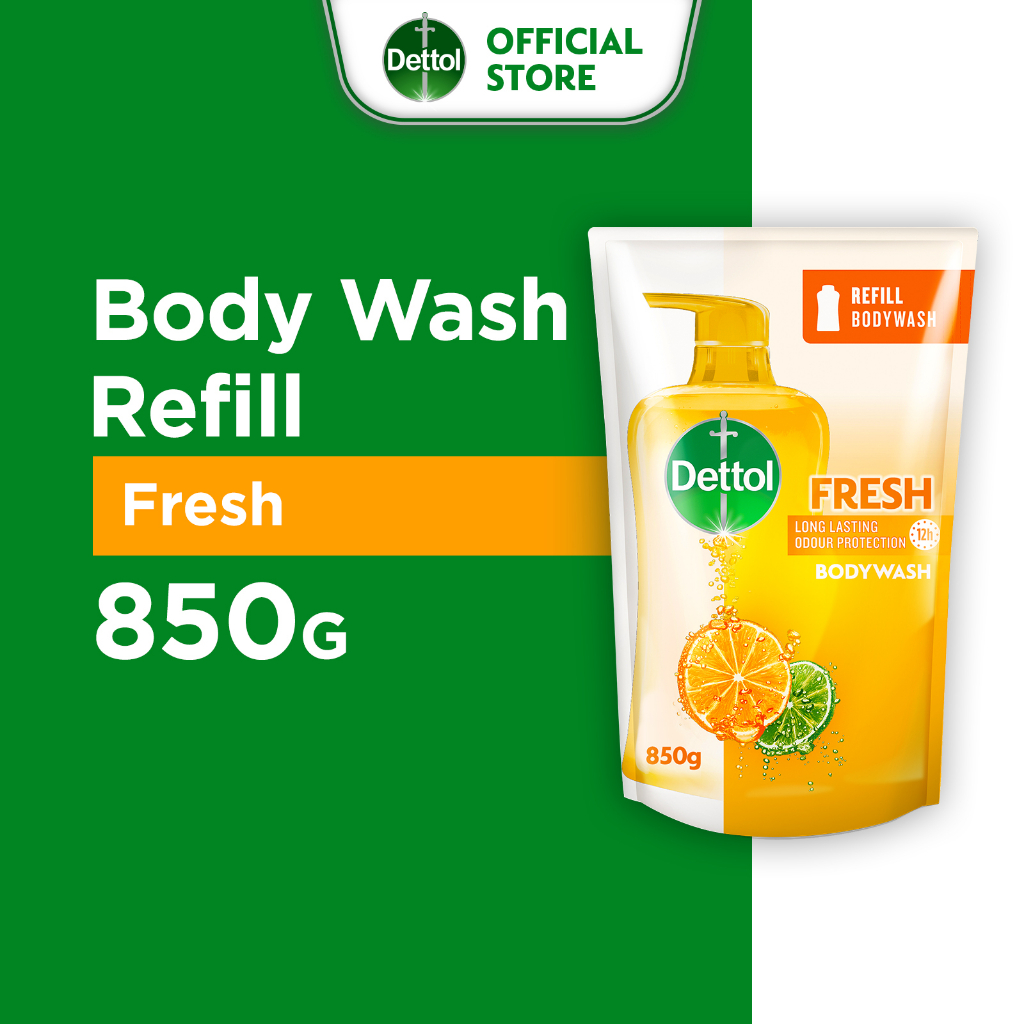 Dettol Body Wash Fresh Refill 850G Shopee Singapore