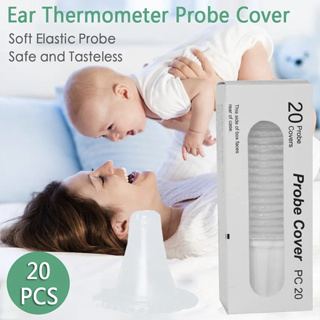 200 Pcs Ear Thermometer Probe Covers, Refill Caps, Lens Filters Compatible  for All Braun ThermoScan Models and Other Types of Digital Thermometers  Disposable Covers (200 pcs)