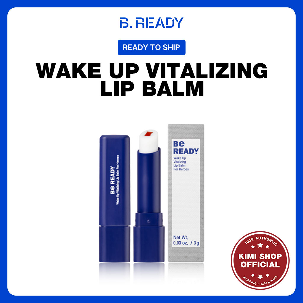 [B.READY] Wake Up Vitalizing Lip Balm 3g Men’s Color Lip Balm Bready B ...