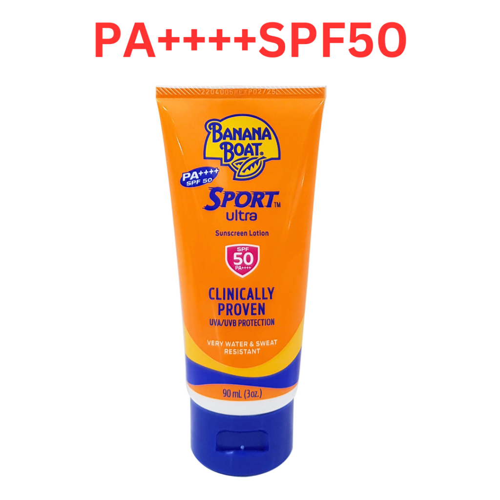 Banana Boat Sunscreen Lotion SPF50 Sport Ultra 90ml (Very Water&Sweat