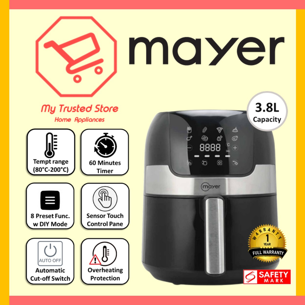 How to use top mayer air fryer