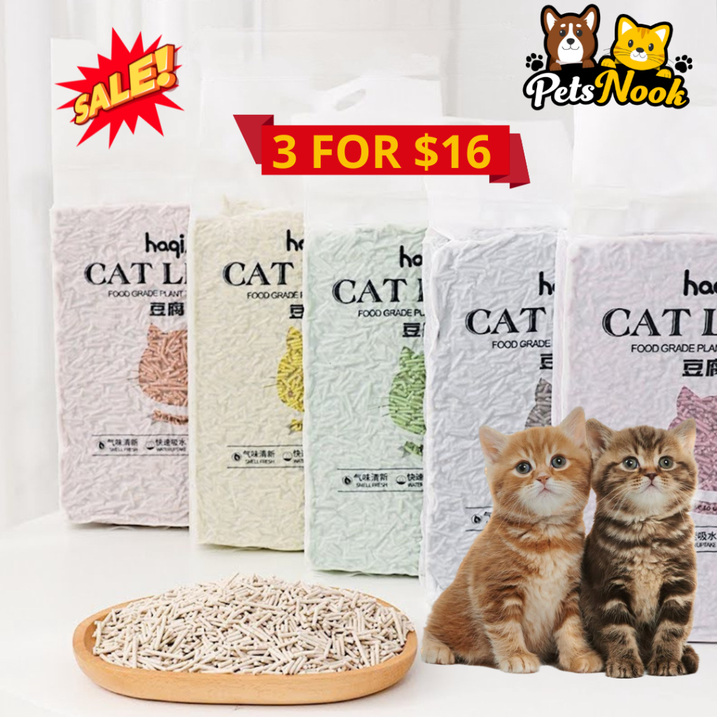 NEW LISTING PROMO! Tofu Cat Cleaning Clump Litter 6L WHOLESALE PRICES