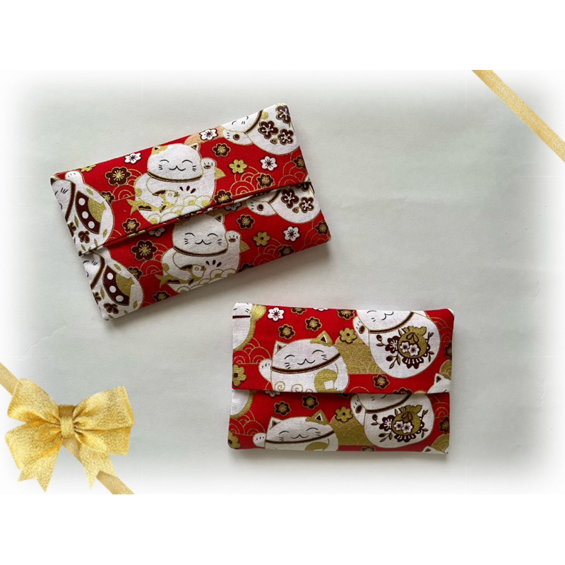 💥 Ready Handmade Fortune Cat Cotton Pocket Tissue pouch \Travel ...