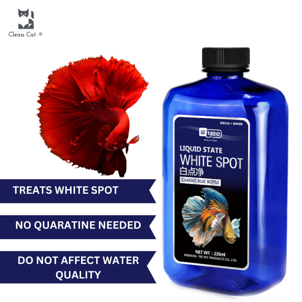 Yee White Spot Treatment for Aquarium Fishes, Fungal and Bacteria Infections Fish Tank