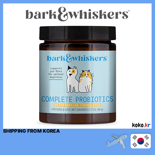 Dr. Mercola Bark Whiskers Complete Probiotics for Dogs and Cats 90g with FREEBIES Shopee Singapore