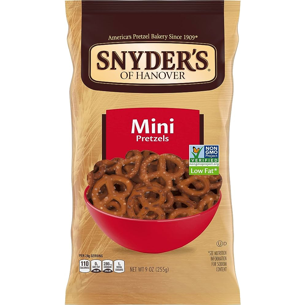 Snyder's Mini Pretzels 255.2g Shopee Singapore