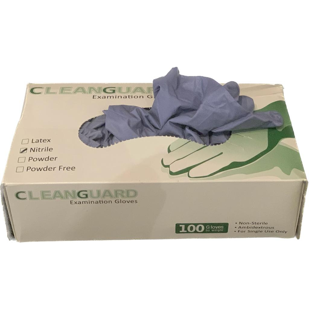 CleanGuard Nitrile selling Gloves, Violet, Size: Medium