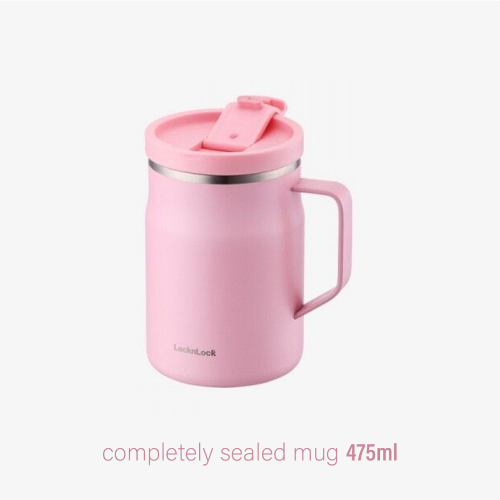 LocknLock METRO Mug Cup Thermal Insulation Coffee Cup 355ml 475ml ...