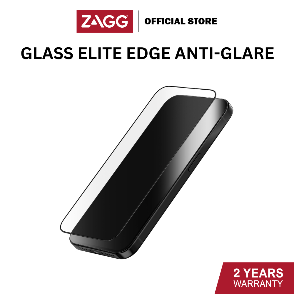 ZAGG InvisibleShield Glass Elite Anti-Glare Plus - Pellicola Protettiva In Vetro Temperato Antiriflesso Per IPhone 12 Pro Max, Trasparente