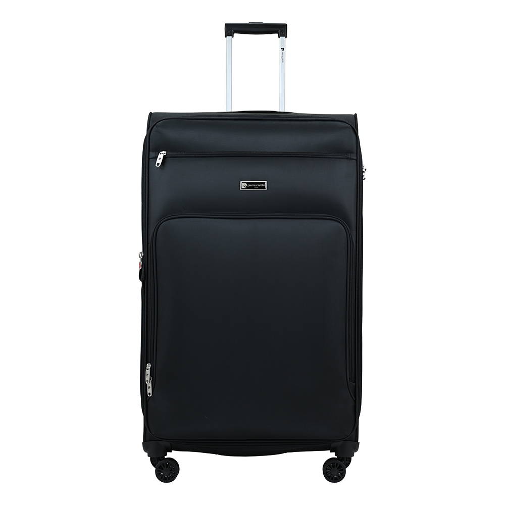 Pierre Cardin Soft Nylon Trolley Trolley Suitcase | Shopee Singapore