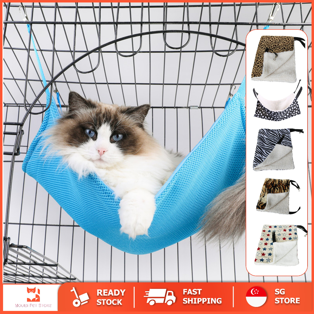 Cat cage with outlet hammock