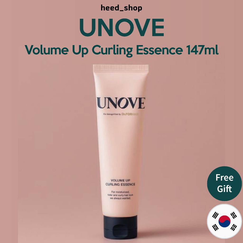 UNOVE] Volume Up Curling Essence 147ml / Free Gift | Shopee Singapore