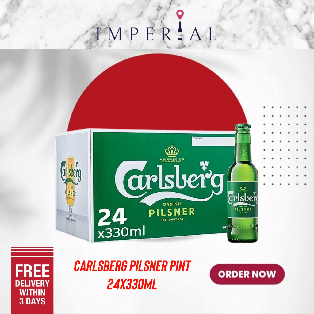Carlsberg Pilsner Beer Pint 24X330ML BBD 10 2025 Shopee Singapore Sg 11134207 7r9b2