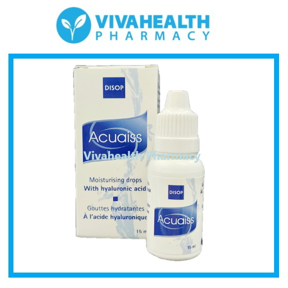 Disop Acuaiss (with Hyaluronic Acid) Eye Drop 15mL Shopee Singapore