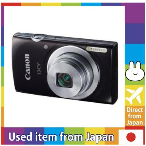 [Used in Japan] Canon Digital Camera IXY 120 8x Optical Zoom Black  IXY120(BK)