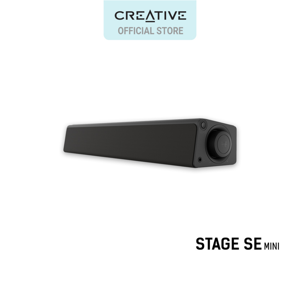 Creative Stage SE mini Compact Undermonitor Soundbar with Bluetooth 5.3 Shopee Singapore