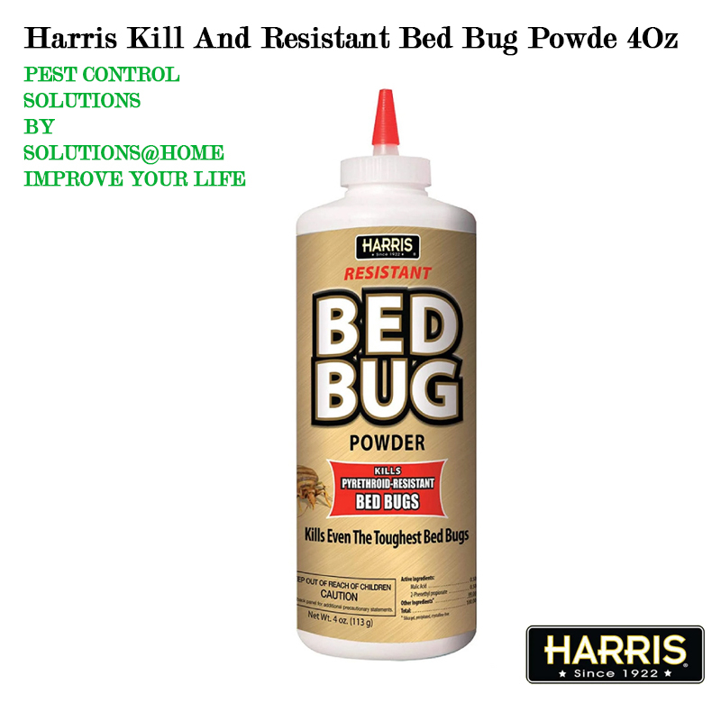 Harris Bed Bug Powder (Kill And Resistant Bed Bugs & Eggs) 4Oz Shopee Singapore