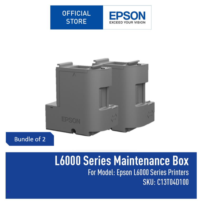 Epson T04D1 L6000 series ink tank system printer maintenance box ...