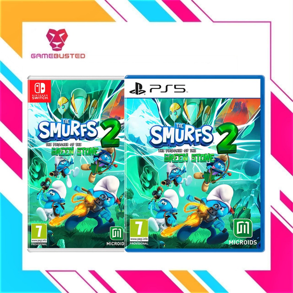 Nintendo Switch / PS5 The Smurfs 2 - The Prisoner of the Green Stone ...