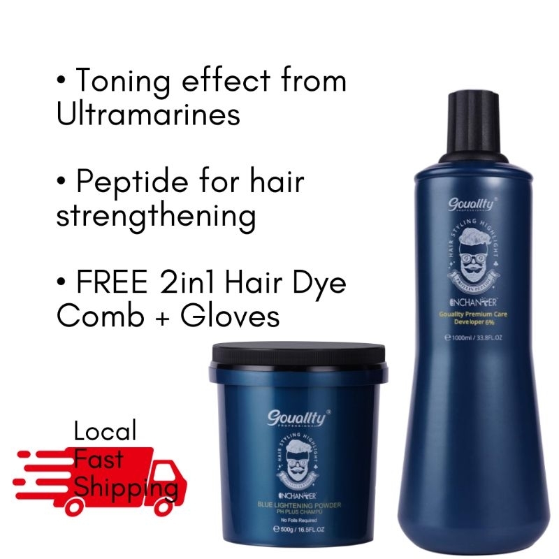 [Free 2in1 Hair Dye Comb] Hair Bleach, Hair Developer 9/12 Shopee Singapore