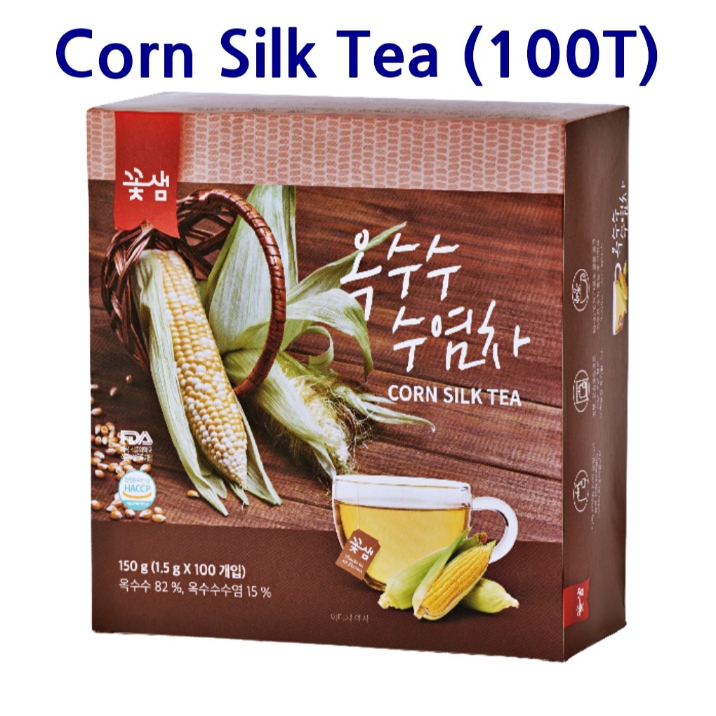 [Ready Stock] Korean Corn Silk Tea – 100 Teabags, HACCP Certified ...