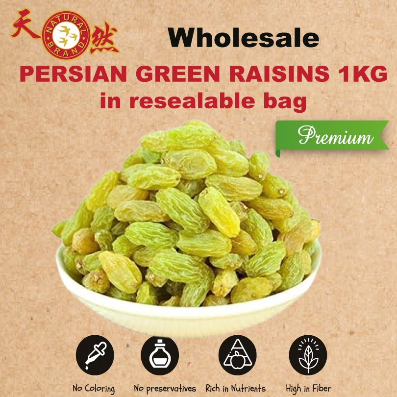 Persian Green Raisins 1kg | Shopee Singapore
