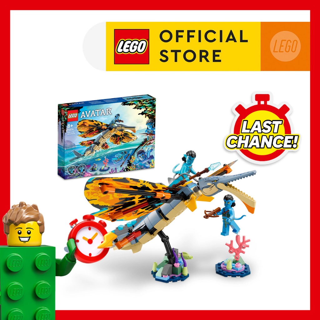 LEGO Avatar 75576 Skimwing Adventure Building Toys (259 Pieces ...