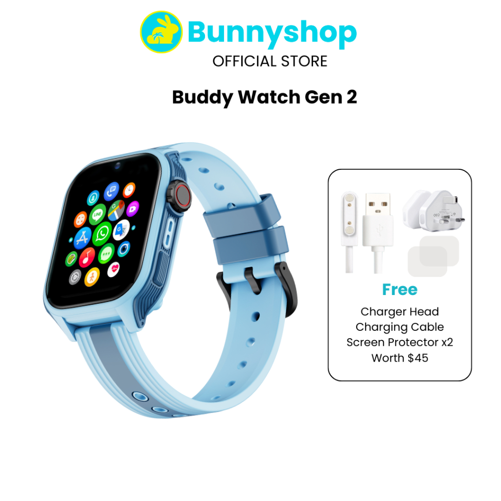Gps Tracker Apple Watch Child Mode Bunnyshop® Buddy Watch Gen 4G