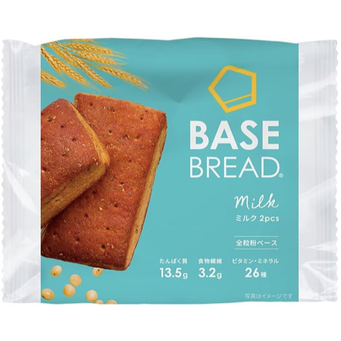 Base Bread from Japan is packed with whole wheat, 26 vitamins