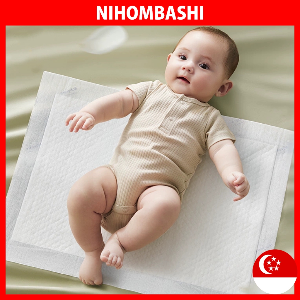 20pcs / 60pcs Disposable Baby Diaper Pad Changing Mat Portable Foldable ...