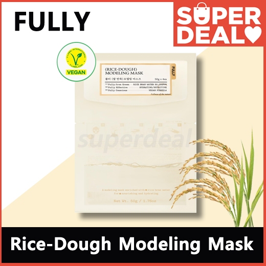 [Ready Stock] FULLY Rice Dough Facial Modeling Mask | Shopee Singapore