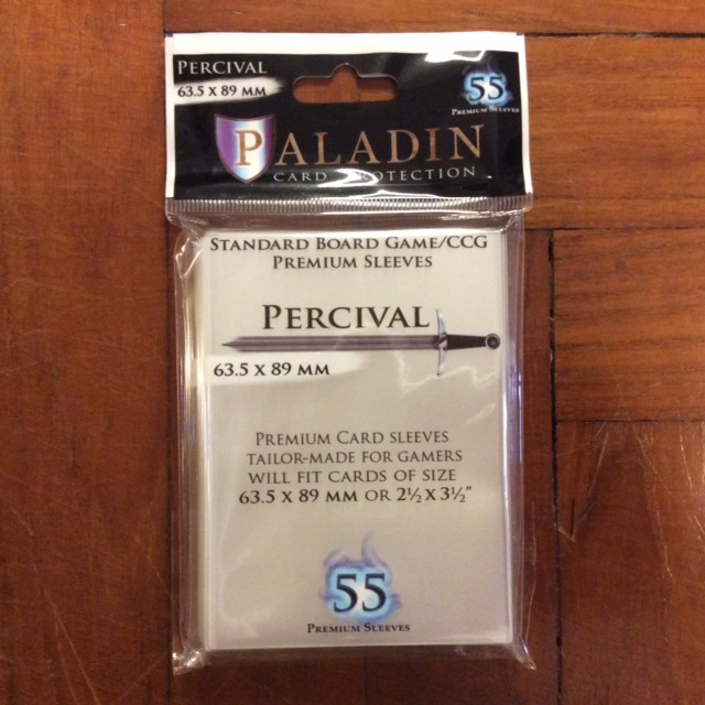 55 Paladin Standard thick card sleeves ("Percival") 63.5x89mm (GUARANTEED  GENUINE, $4.5 off for Self Collection) | Shopee Singapore