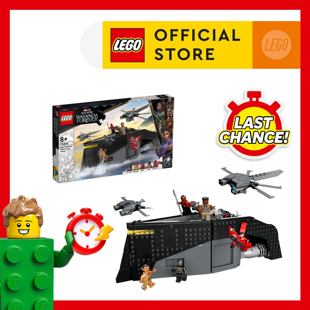 LEGO Marvel Black Panther: War on the Water 76214 Building Toy