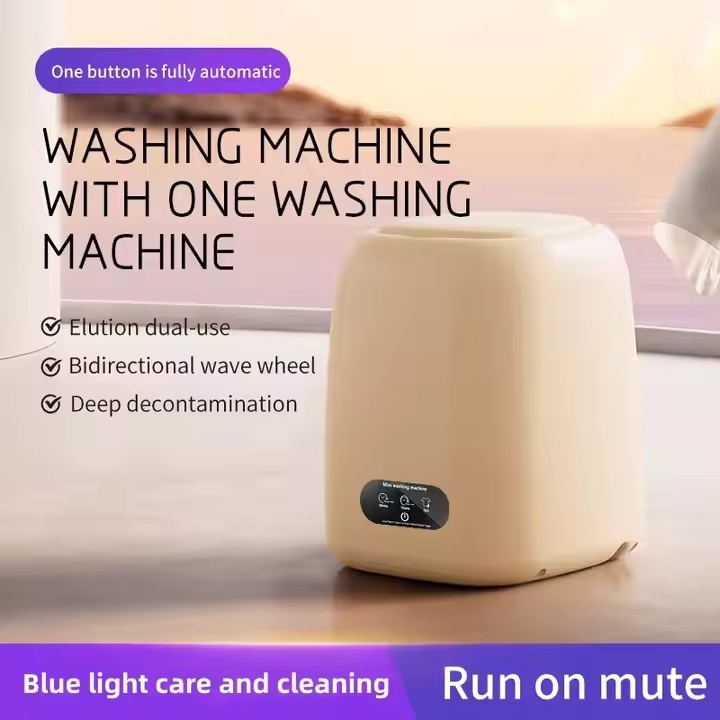 Portable Washing Machine Mini Clothes Washer Automatic Portable ...