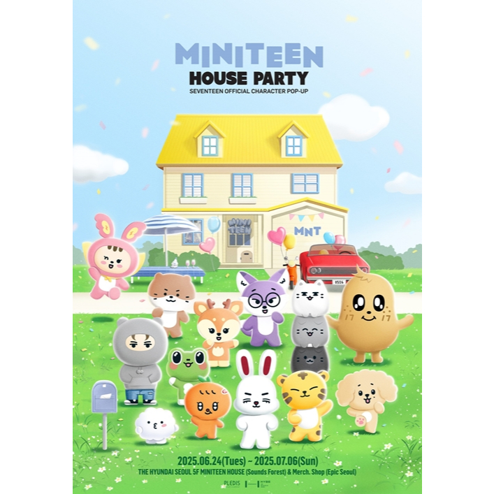 SEVENTEEN MINITEEN HOUSE PARTY OFFICIAL CHARACTER POP-UP 2-1