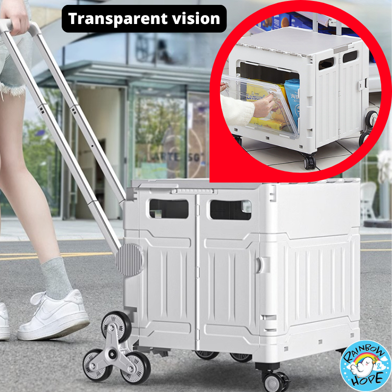 LOCAL SELLER 🇸🇬【Ready Stock】Large Capacity Collapsible Grocery Shopping ...