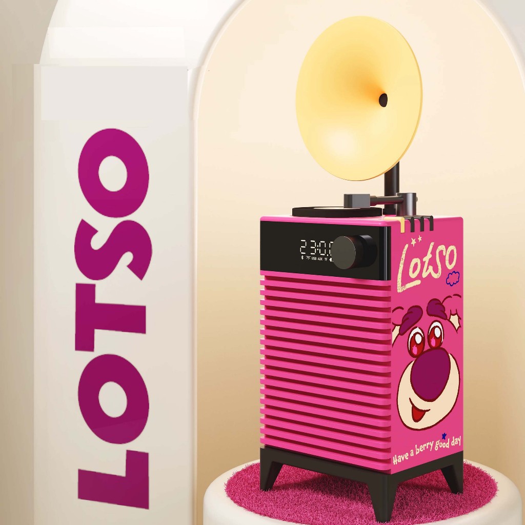 Disney Lotso Bluetooth Speaker Retro Wireless High Quality Audio ...