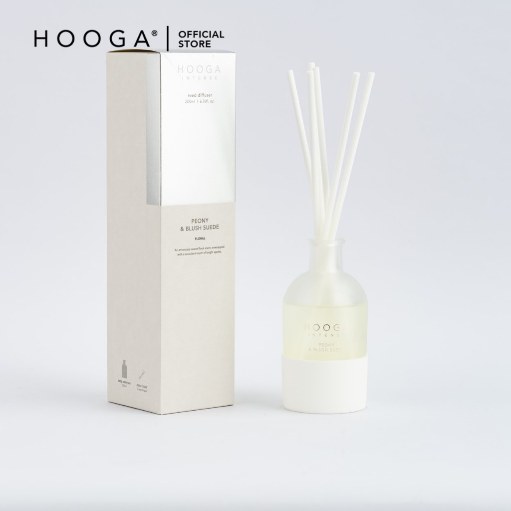 Hooga White Intense Series Reed Diffuser 200ml | Shopee Singapore