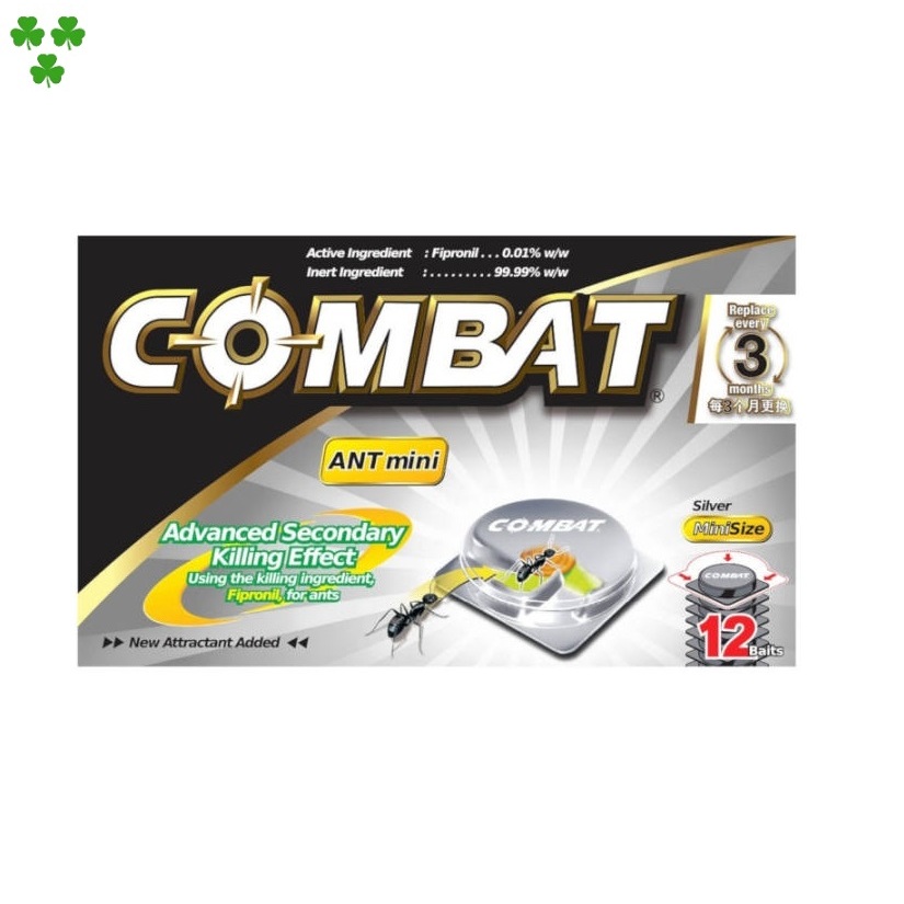 Combat Paste Bait Insecticide Ant Killer (Mini) 12 per pack | Shopee ...