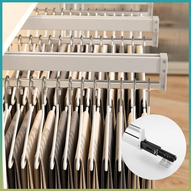 [SG] Wardrobe Organiser Hanging Clothes Organizer Rack Cupboard ...