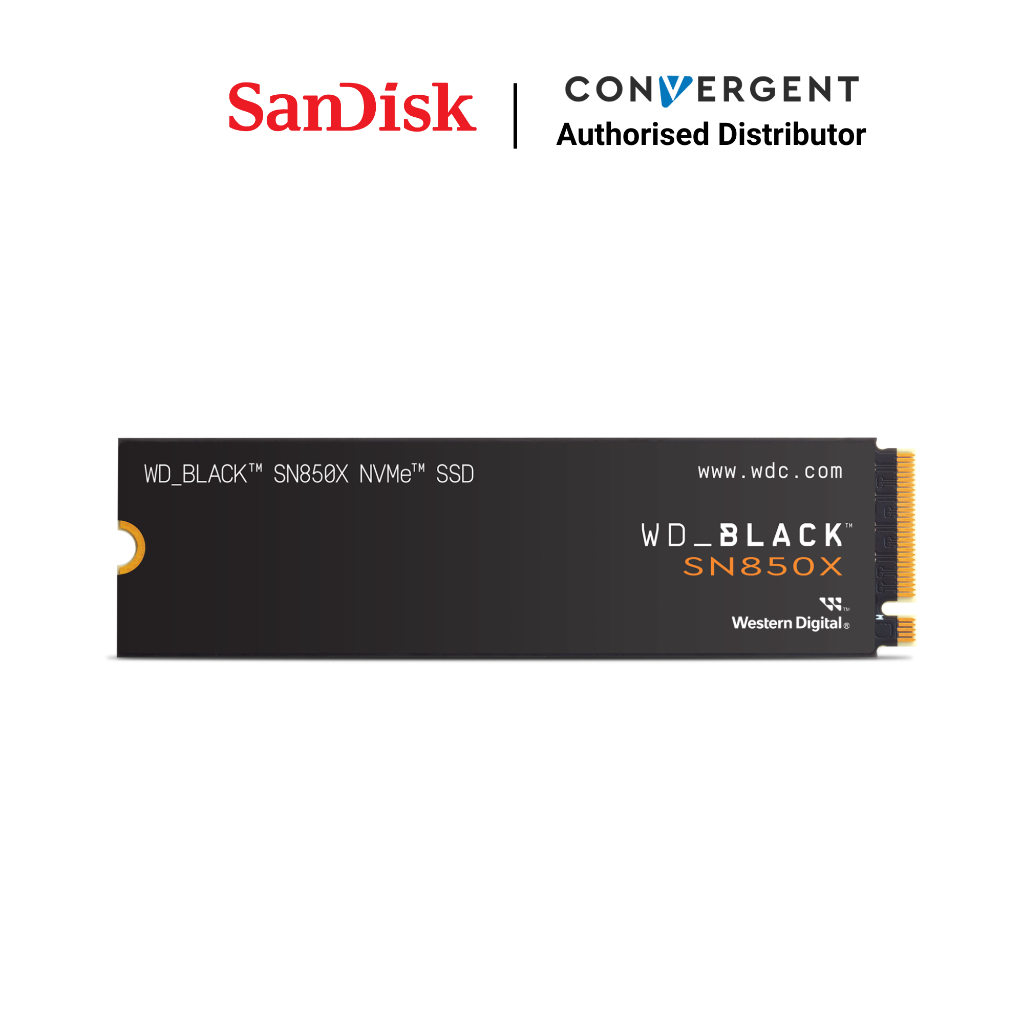 WD_BLACK™ SN850X NVMe™ SSD, Without Heatsink [1TB/2TB] | Shopee